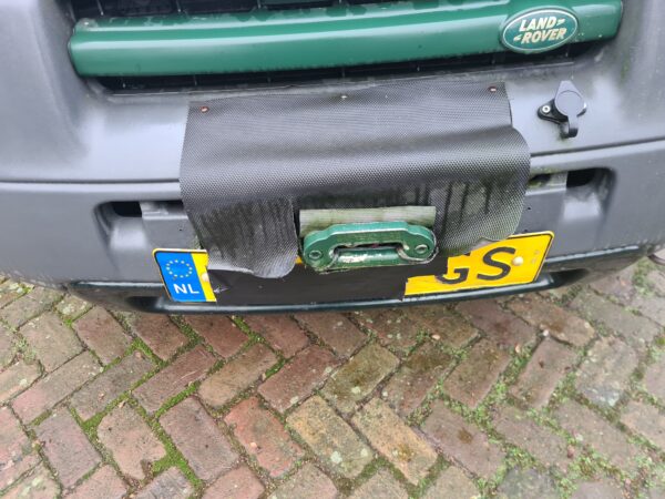 freelander 1 L314 1800 benzine 3 deurs geel kenteken met grijskenteken inrichting kleur groen uit 2000 met lier km stand 162666 km