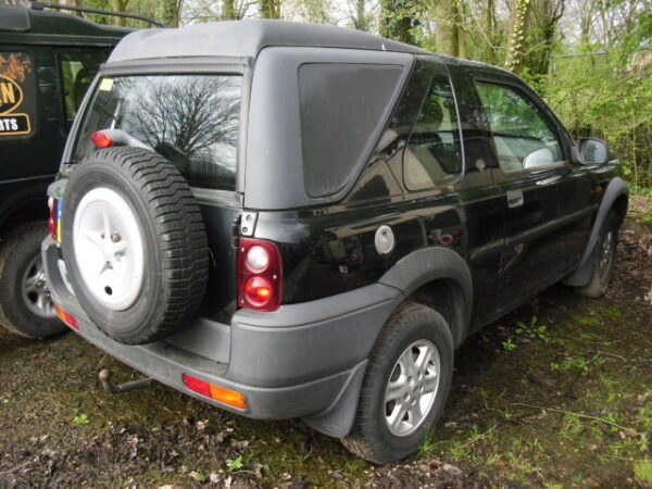 freelander 1 L314 Td4 automaat grijskenteken bouwjaar 2001 kleur zwart