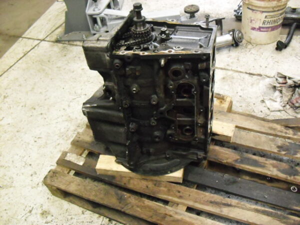 motor TD5 onderblok tbv defender L316 / discovery 2 L318 met krukas , zuigers, oliepomp en carterpan