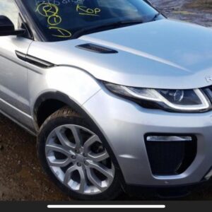 range rover evoque L538 SE Dynamic RHD 2.0 L I4 DSL MID DOHC AJ200 diesel bouwjaar 2018 9 HP automaat AWD kleur Indus Silver met zwart leren stoelen geperforeerd ( 033je )