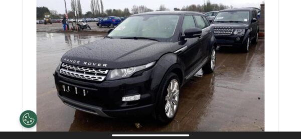 range rover evoque L538 LHD 2.2 CR DI 16V diesel 200AQ bouwjaar 2011 6 HP automaat AWD kleur Barolo Black met beige leren stoelen Windsor Leather ( 033hj )