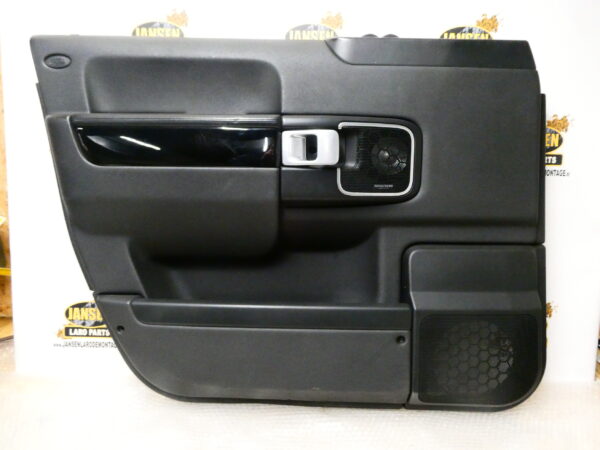 Range Rover L322 deurbekleding (deurkaart) rechts voor zwart VBA500160 LR009602